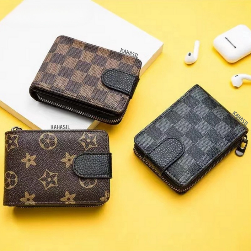 Product image KAHASIL - Dompet Kartu Wanita Card Holder Bahan Kulit PU Leather KHDP29 all variant KOTAK CREAM